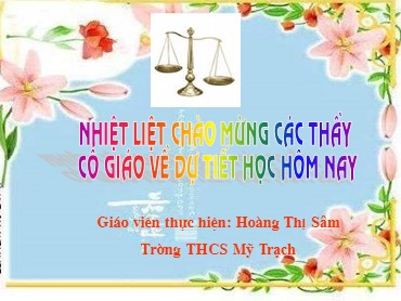 Bài giảng Địa lí Lớp 8 - Tiết 28, Bài 26: Đặc điểm tài nguyên khoáng sản Việt Nam - Hoàng Thị Sâm