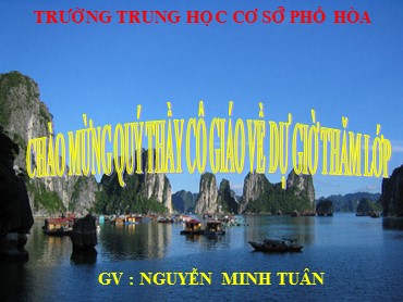 Bài giảng Địa lí Lớp 8 - Tiết 39, Bài 34: Các hệ thống sông lớn ở nước ta - Nguyễn Minh Tuân