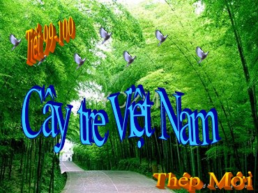 Bài giảng Ngữ văn 6 - Tiết 99-100, Bài: Cây tre Việt Nam (Thép Mới)