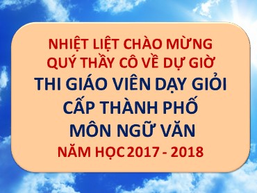 Bài giảng Ngữ văn 9 - Tiết 126, Văn bản: Mây và sóng (R. Ta-go) - Lê Phương Dung