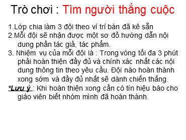 Bài giảng Ngữ văn 9 -Tiết 55: Văn bản: Bếp lửa (Bằng Việt)