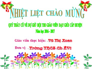 Bài giảng Ngữ văn 9 - Tiết 99: Tập làm văn: Nghị luận về một sự việc, hiện tượng đời sống - Vũ Thị Xoan