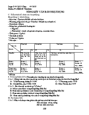 Giáo án Ngữ văn 9 (Công văn 417) - Tuần 29 - Năm 2020-2021