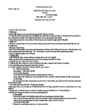 Giáo án Ngữ văn 9 - Tiết 1138,139: Những ngôi sao xa xôi (Trích) (Lê Minh Khuê)