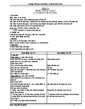 Giáo án Đạo đức Lớp 4 - Chương trình cả năm - Hồ Thị Hiền