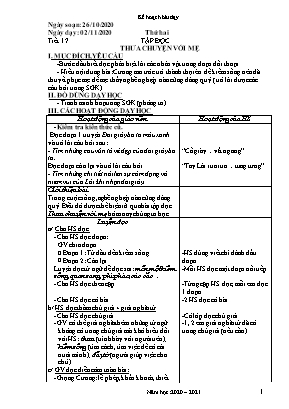 Giáo án điện tử Khối 4 - Tuần 9 - Bản 2 cột chuẩn kiến thức