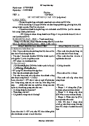 Giáo án điện tử Lớp 4 - Tuần 2 - Bản mới