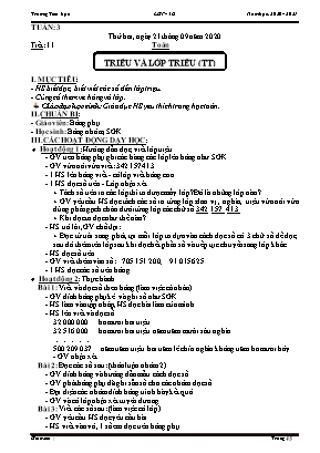 Giáo án điện tử Lớp 4 - Tuần 3 - Bản đẹp