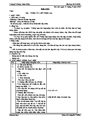 Giáo án điện tử Lớp 4 - Tuần 3 - Nguyễn Thế Kỷ