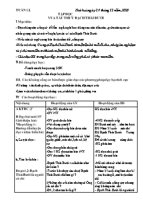 Giáo án Khối 4 - Tuần 12 - Bản đầy đủ