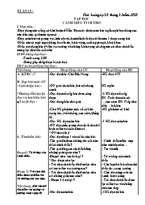 Giáo án Khối 4 - Tuần 15 - Bản đầy đủ