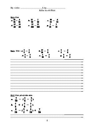 Giáo án Khối 4 - Tuần 25