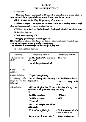 Giáo án Lớp 4 - Tuần 9 - Bản chuẩn kiến thức