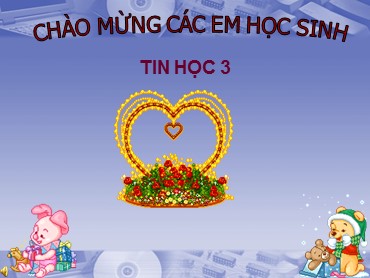 Bài giảng Tin học Lớp 3 - Bài 2: Tập gõ các phím ở hàng trên