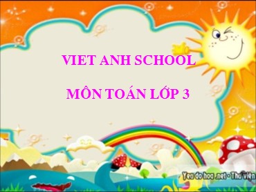 Bài giảng Toán Lớp 3 - Bài: Hình chữ nhật - Nguyễn Thị Thu Hiền