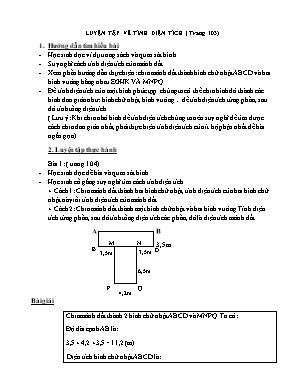 Giáo án Toán Lớp 5 - Tuần 21