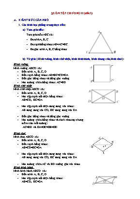 Phiếu bài tập Toán 6 (Chân trời sáng tạo) - Ôn tập chương III (tiết 2)