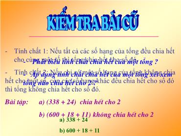 Bài giảng Toán 6 CTST - Chương 1, Bài 7: Dấu hiệu chia hết cho 2, cho 5