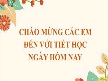 Bài giảng Toán 6 CTST - Chương 8, Bài 1: Điểm và đường thẳng (Tiết 1)