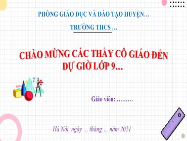Bài giảng Toán 9 - Chương 3, Bài 6, Tiết 41: Giải bài toán bằng cách lập hệ phương trình - Đồng Phương Dung