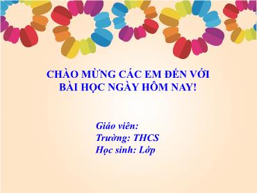 Bài giảng Toán 6 - Chương 9, Bài 43: Xác suất thực nghiệm Bài giảng Toán 6 - Chương 9, Bài 43: Xác suất thực nghiệm