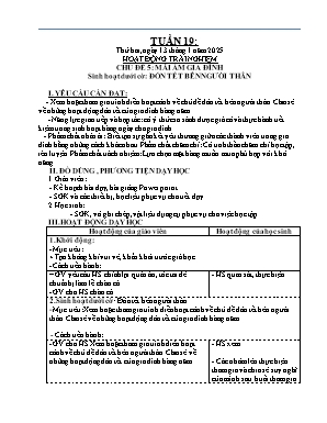 Kế hoạch bài dạy Khối 4 - Tuần 19 NH 2024-2025 (Đoàn Thị Thu Hà)