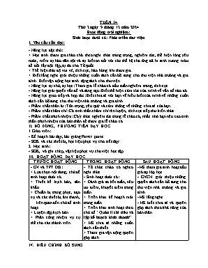 Kế hoạch bài dạy Khối 5 - Tuần 14 NH 2024-2025 (Vị Hồng Anh)