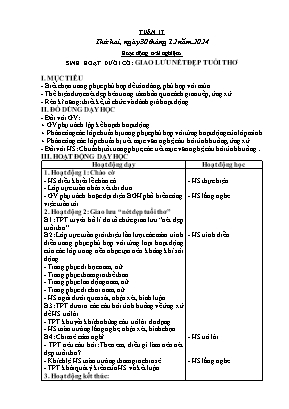 Kế hoạch bài dạy khối Lớp 3 - Tuần 17 NH 2024-2025 (Cao Thị Phương Thảo)