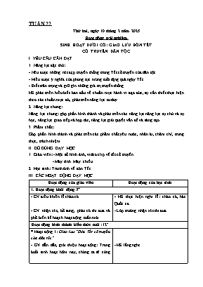 Kế hoạch bài dạy khối Lớp 3 - Tuần 22 NH 2024-2025 (Cao Thị Phương Thảo) Kế hoạch bài dạy khối Lớp 3 - Tuần 22 NH 2024-2025 (Cao Thị Phương Thảo)