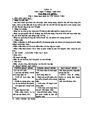 Kế hoạch bài dạy Khối Lớp 5 - Tuần 19 NH 2024-2025 (Vị Hồng Anh)