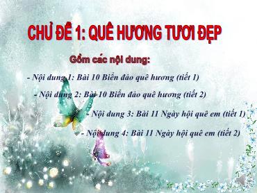 Bài giảng Mĩ thuật 6 (Cánh diều) - Bài 10: Biển đảo quê hương - Trường THCS Thái Sơn