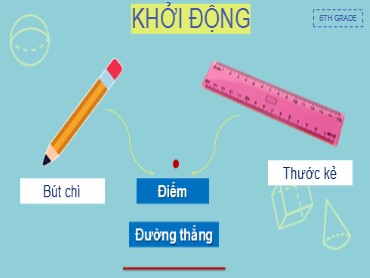 Bài giảng Toán 6 (Cánh diều) - Chương VI, Bài 1: Điểm. Đường thẳng - Trường THCS Thái Sơn