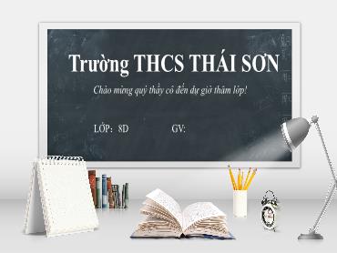 Bài giảng Toán 8 (Kết nối tri thức) - Bài 1: Định lí Thales trong tam giác (Tiết 2) - Trường THCS Thái Sơn