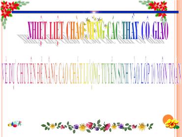 Bài giảng Toán 9 (Hình học) - Ôn tập một số kiến thức về đường tròn - Trường THCS Thái Sơn