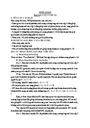 Giáo án các môn học Khối 1 - Tuần 16 - Nguyễn Thị Trang