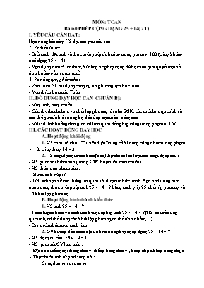 Giáo án các môn học Khối 1 - Tuần 28 - Nguyễn Thị Trang
