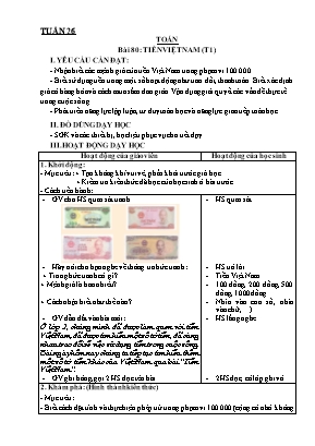 Giáo án các môn học Lớp 3 (Cánh điều) - Tuần 6 - Nguyễn Thị Tuyết Hồng