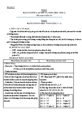 Giáo án các môn học Lớp 3 - Tuần 17 - Nguyễn Thị Tuyết Hồng