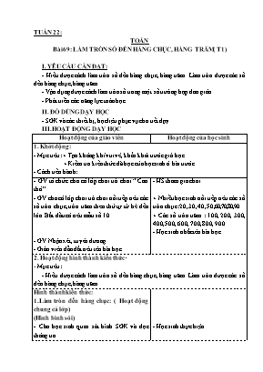 Giáo án các môn học Lớp 3 - Tuần 22 - Nguyễn Thị Tuyết Hồng