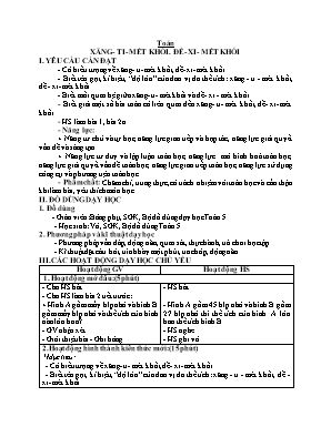 Giáo án các môn học Lớp 5 - Tuần 23 - Lê Thị Liễu