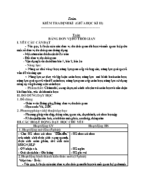 Giáo án các môn học Lớp 5 - Tuần 25 - Lê Thị Liễu