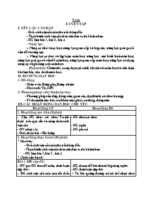 Giáo án các môn học Lớp 5 - Tuần 27 - Lê Thị Liễu
