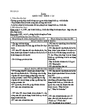 Giáo án các môn Lớp 1 - Tuần 23 - Nguyễn Thị Thanh Mai