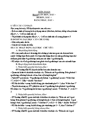 Giáo án các môn Lớp 1 - Tuần 4 - Nguyễn Thị Trang
