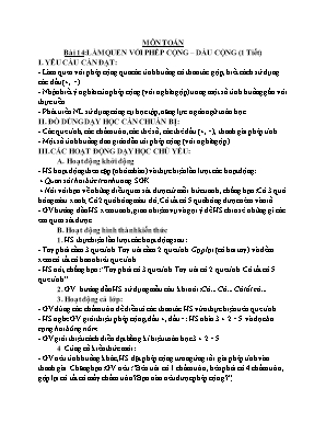 Giáo án các môn Lớp 1 - Tuần 6 - Nguyễn Thị Trang