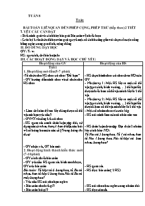 Giáo án các môn Lớp 1 - Tuần 8 - Nguyễn Thị Thanh Mai