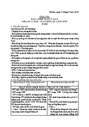 Giáo án các môn Lớp 2 - Tuần 2 - Năm học 202023-2024 - Phạm Thị Hương
