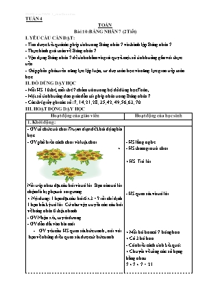 Giáo án các môn Lớp 3 - Tuần 4 - Năm học 202023-2024 - Lê Đức Văn