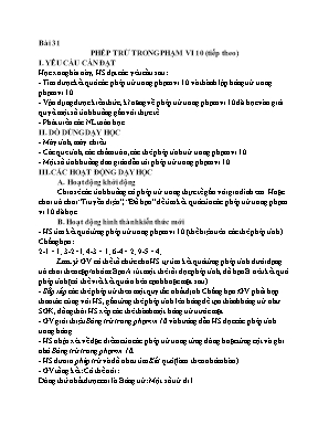 Kế hoạch bài dạy các môn học Lớp 1 - Tuần 14 - Nguyễn Thị Thanh Mai