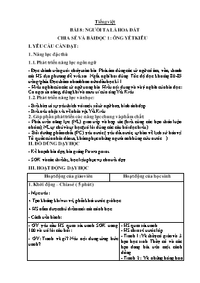 Kế hoạch bài dạy các môn Lớp 4 - Tuần 14